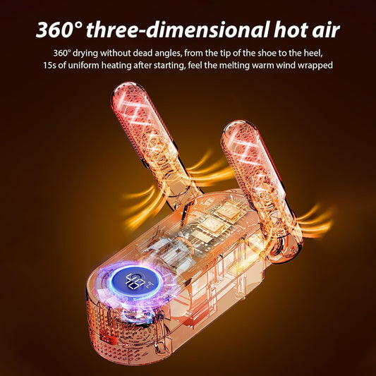 Electric Shoe Dryer & Warmer for Fresh, Dry, and Odor-Free Footwear