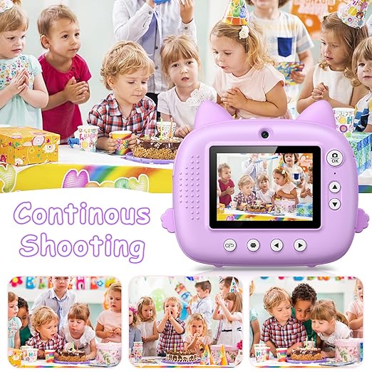 Kids Camera Instant Print & 2.5K Digital Video Instant Print Camera for Kids - Bemartello.in