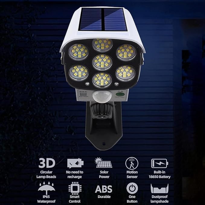 Ultra Bright Solar Motion Sensor Light with Remote Control - Bemartello.in