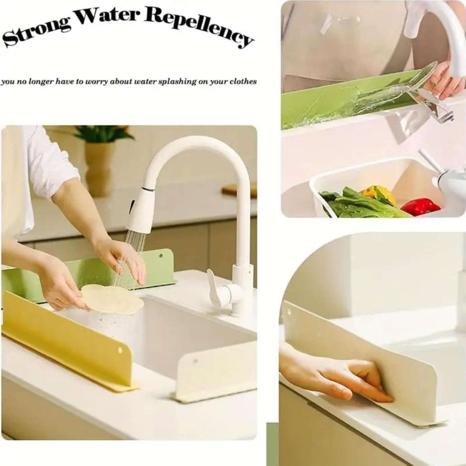 Waterproof Sink Splash Guard to Keep Counters Dry - Bemartello.in