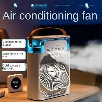 Portable Air Cooler & Table Fan with Built-in Humidifier - Bemartello.in