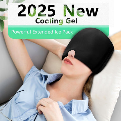 Premium 360° Migraine Relief Cooling Cap – Instant Headache & Stress Relief
