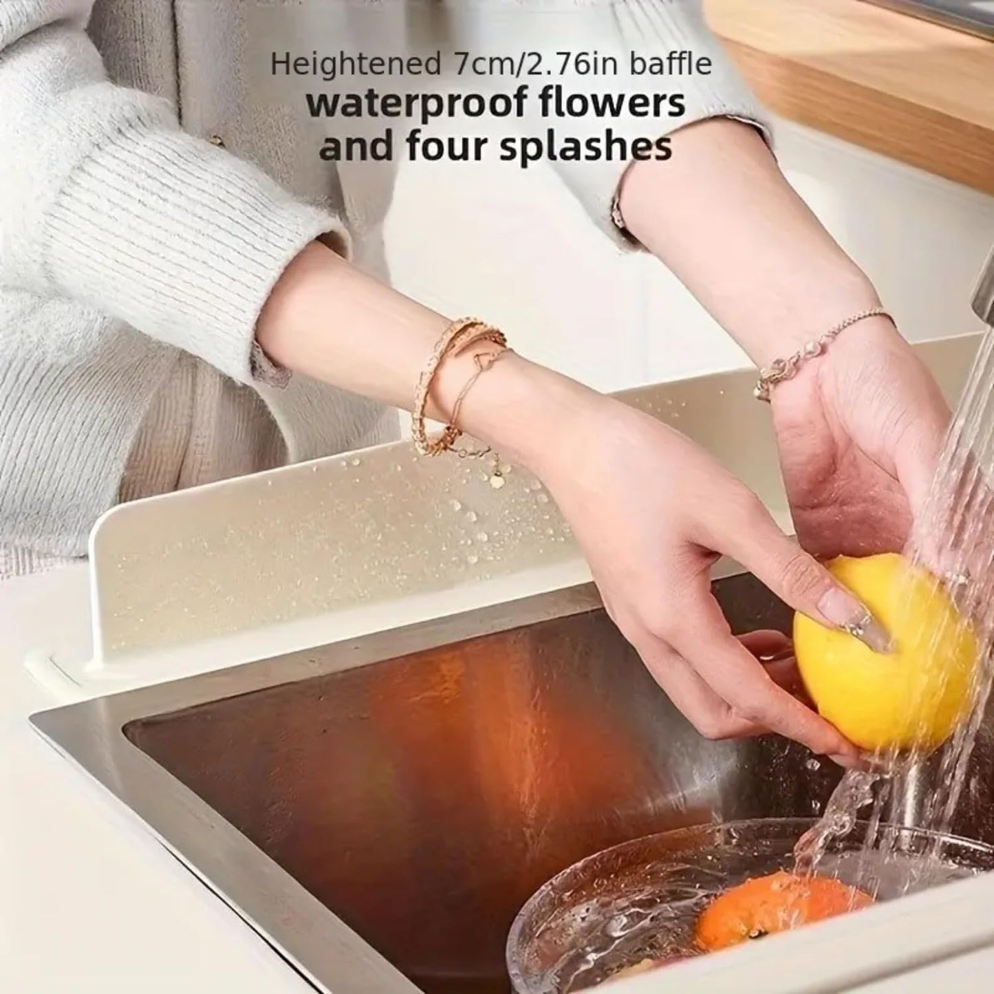 Waterproof Sink Splash Guard to Keep Counters Dry - Bemartello.in