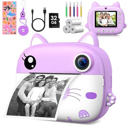 Kids Camera Instant Print & 2.5K Digital Video Instant Print Camera for Kids - Bemartello.in