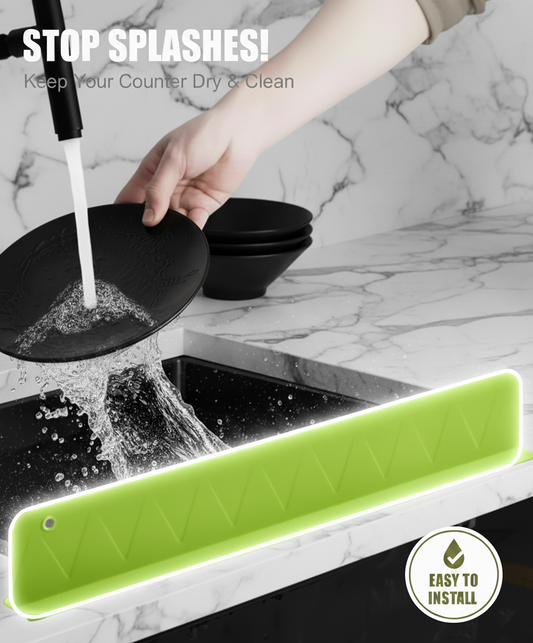 Waterproof Sink Splash Guard to Keep Counters Dry - Bemartello.in