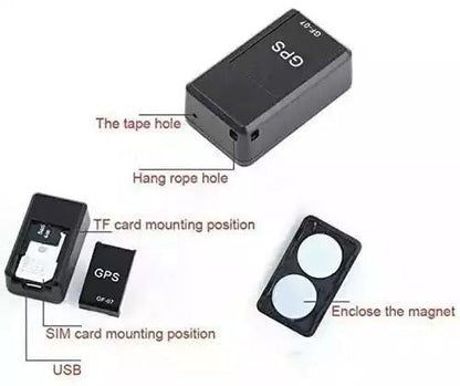 GF-07 Mini GPS Tracker with Voice Recording & Real-Time Tracking - Bemartello.in