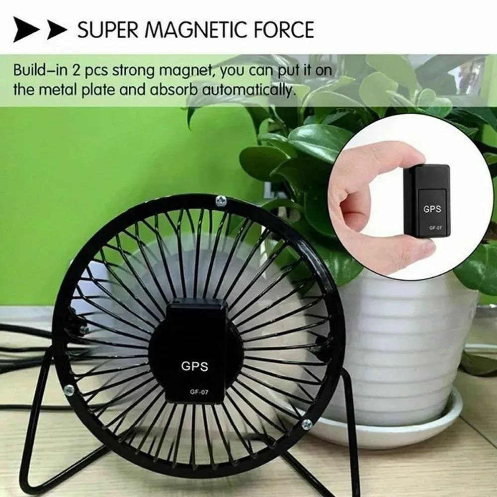 GF-07 Mini GPS Tracker with Voice Recording & Real-Time Tracking - Bemartello.in