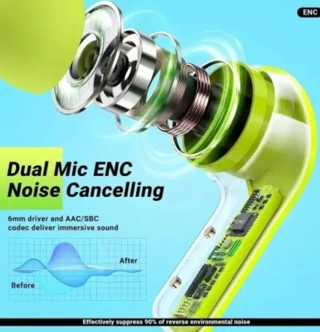 Smart UltraPods 367 – Touch Control, Deep Bass - Bemartello.in