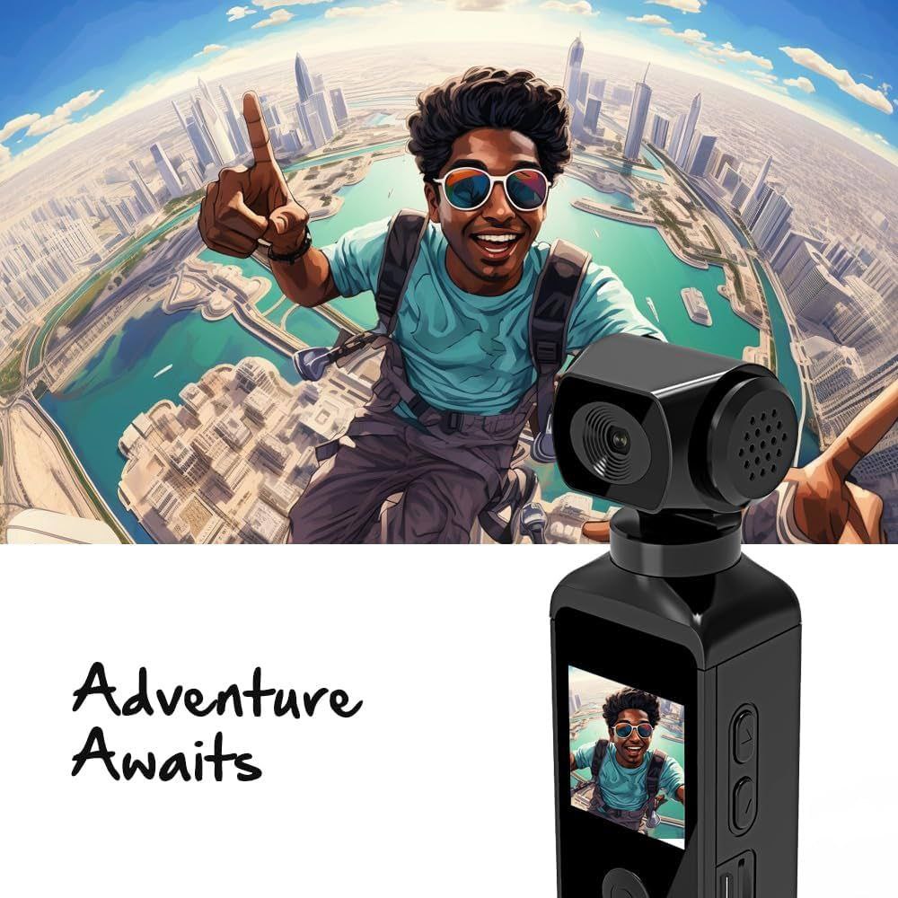 Ultra HD Rotatable Action Cam – Capture Every Angle - Bemartello.in
