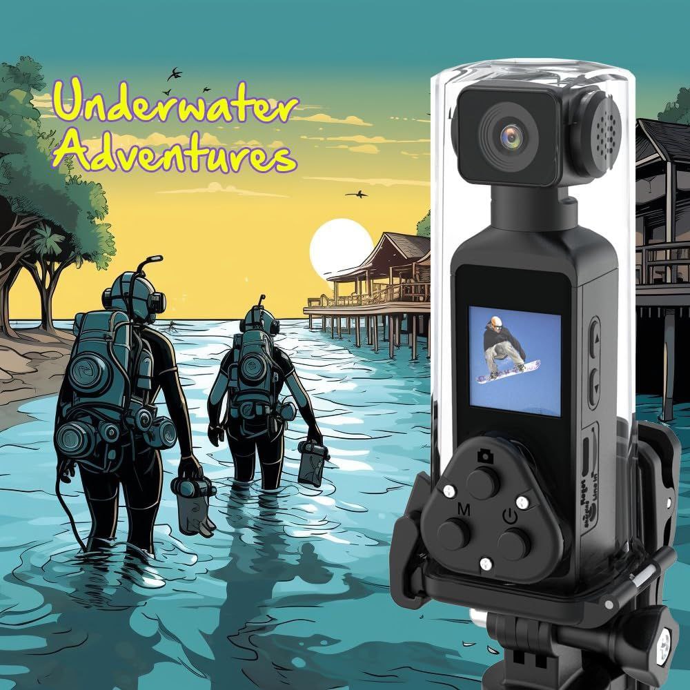 Ultra HD Rotatable Action Cam – Capture Every Angle - Bemartello.in