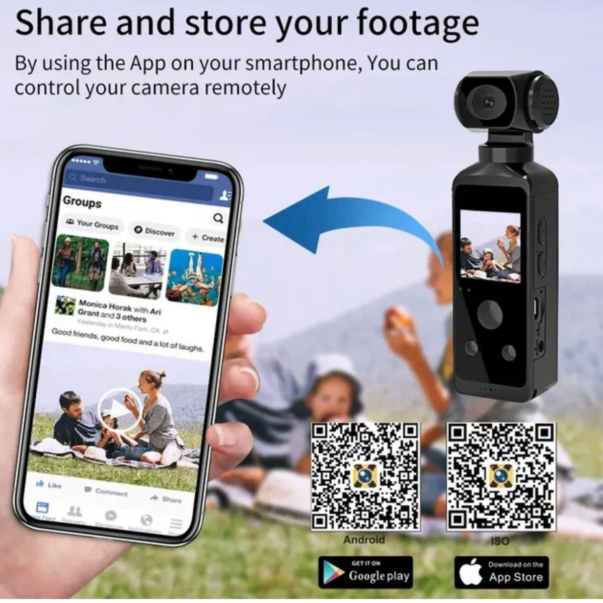 Ultra HD Rotatable Action Cam – Capture Every Angle - Bemartello.in