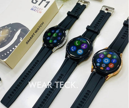 GT1 Round Dial Bluetooth Calling Smart Watch - - Bemartello.in