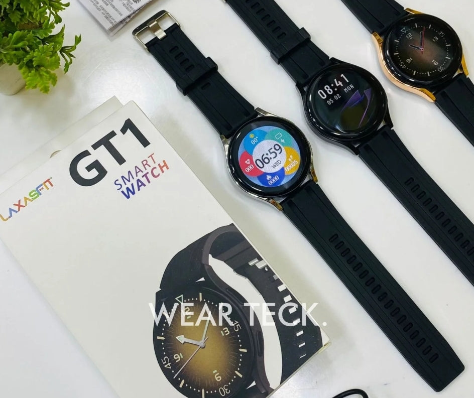 GT1 Round Dial Bluetooth Calling Smart Watch - - Bemartello.in