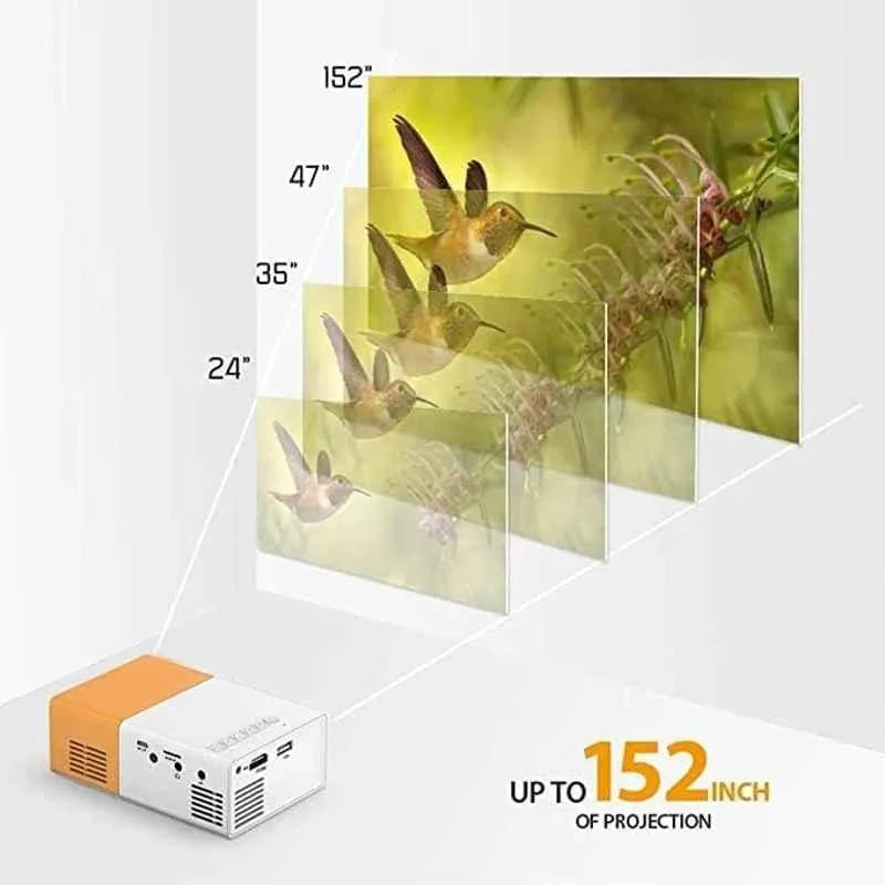 Portable Mini Home Theater LED Projector - Bemartello.in