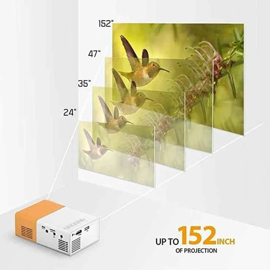 Portable Mini Home Theater LED Projector - Bemartello.in