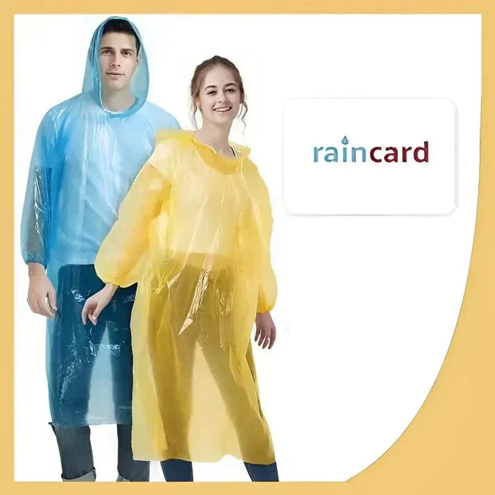 Unisex Rain Cards – Small, Handy, Storm Ready - Bemartello.in
