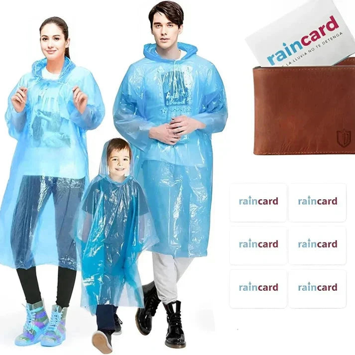 Unisex Rain Cards – Small, Handy, Storm Ready - Bemartello.in