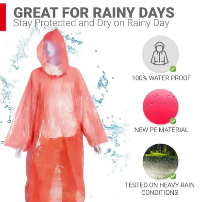 Unisex Rain Cards – Small, Handy, Storm Ready - Bemartello.in